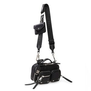 Steve Madden Bronda-N Convertible Cross Body Bag in Black